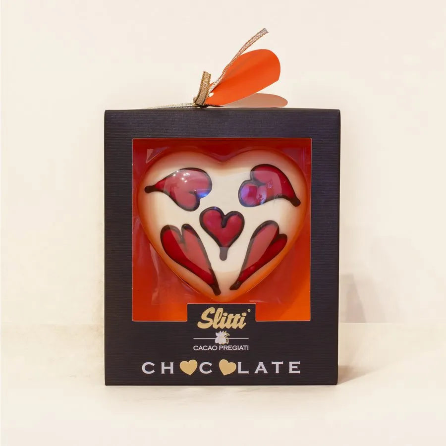Valentine's Day at Slitti's is artisanal and award-winning: Maitre Chocolatier Andrea Slitti presents Hand-decorated Hearts