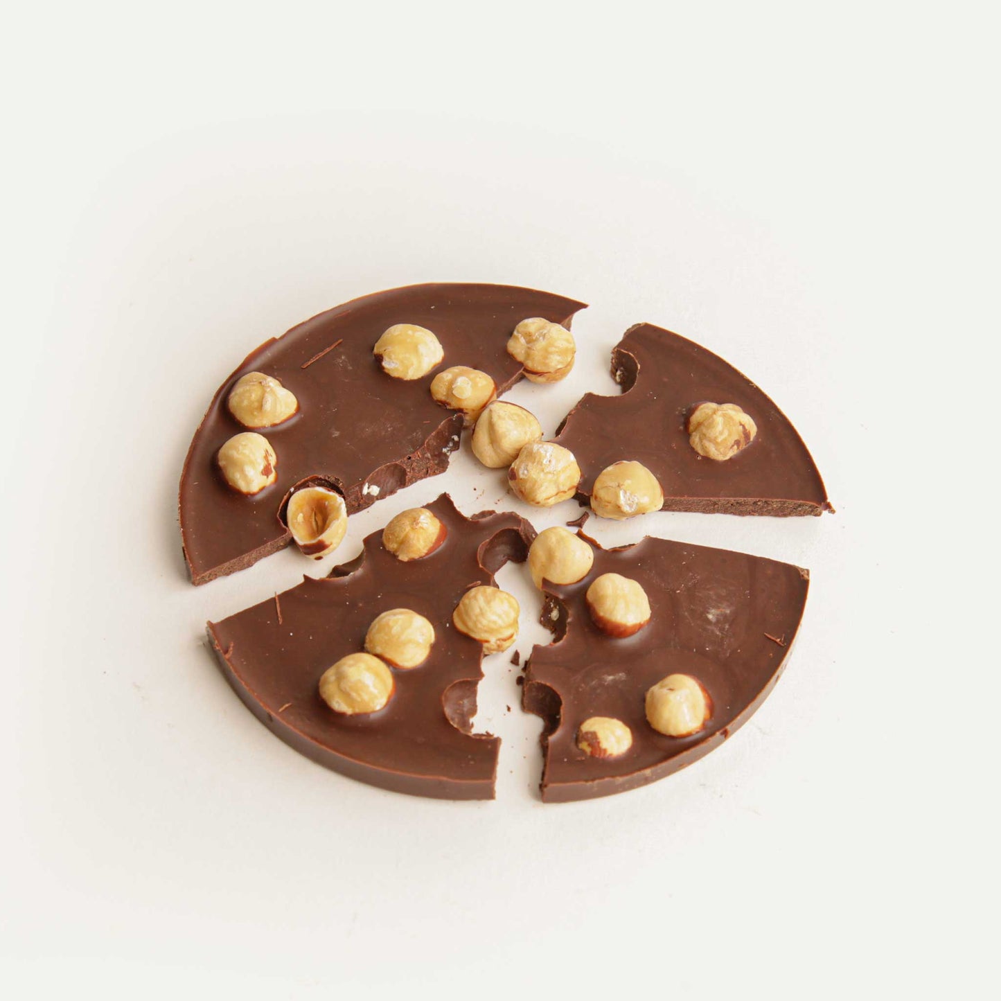 Milk Chocolate tortina with Hazelnuts